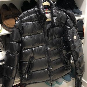 Moncler Maya Puffer with hoodie